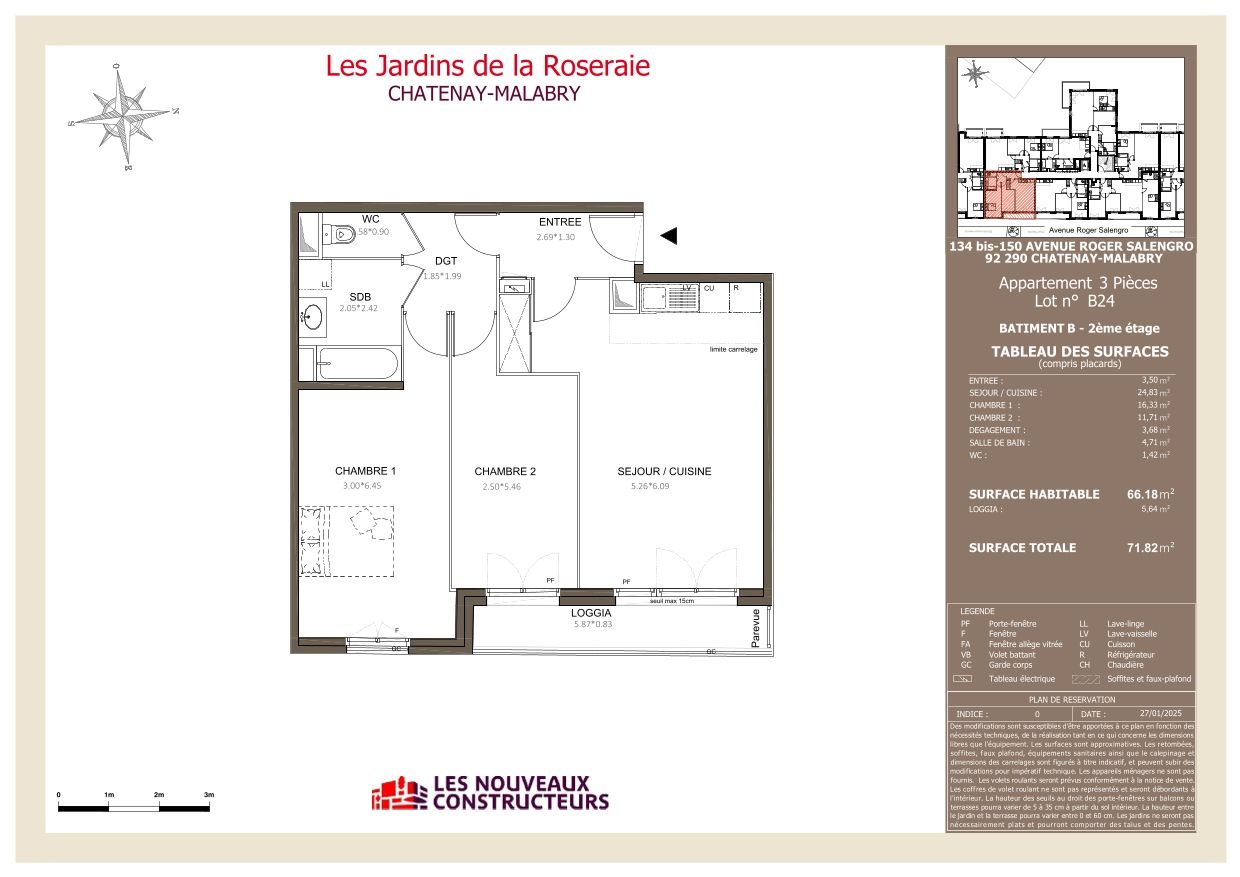 Les Jardins de la Roseraie - T3