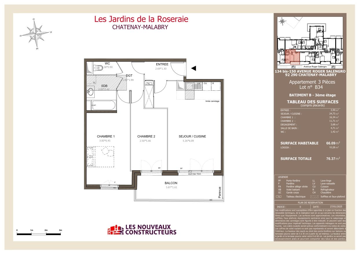 Les Jardins de la Roseraie - T3
