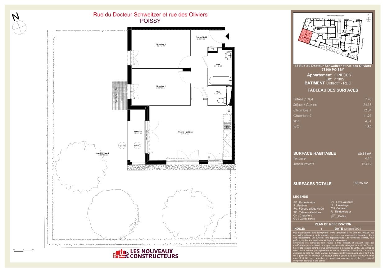 Plan du logement
