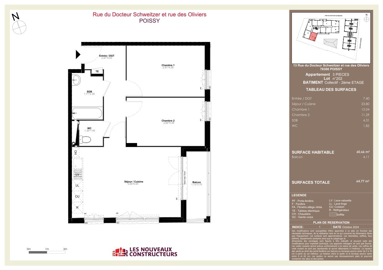 Les Jardins des Vergers - T3