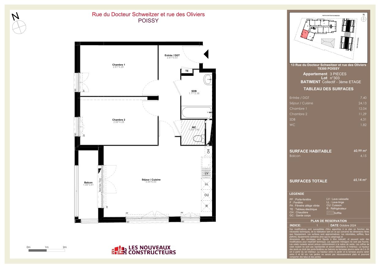 Les Jardins des Vergers - T3