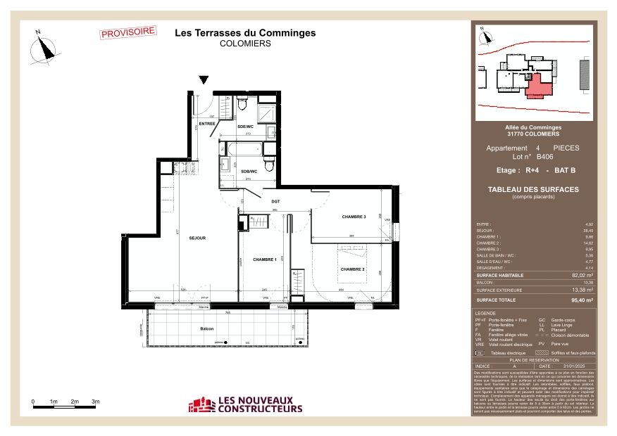 Les Terrasses du Comminges - T4
