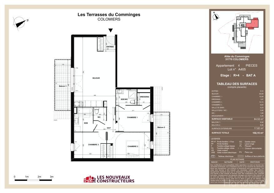 Les Terrasses du Comminges - T4