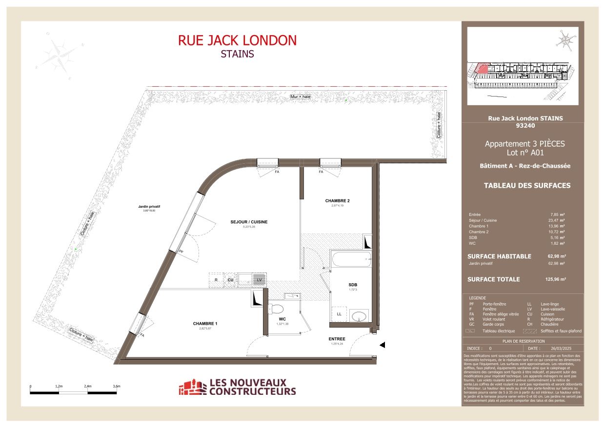 Plan du logement