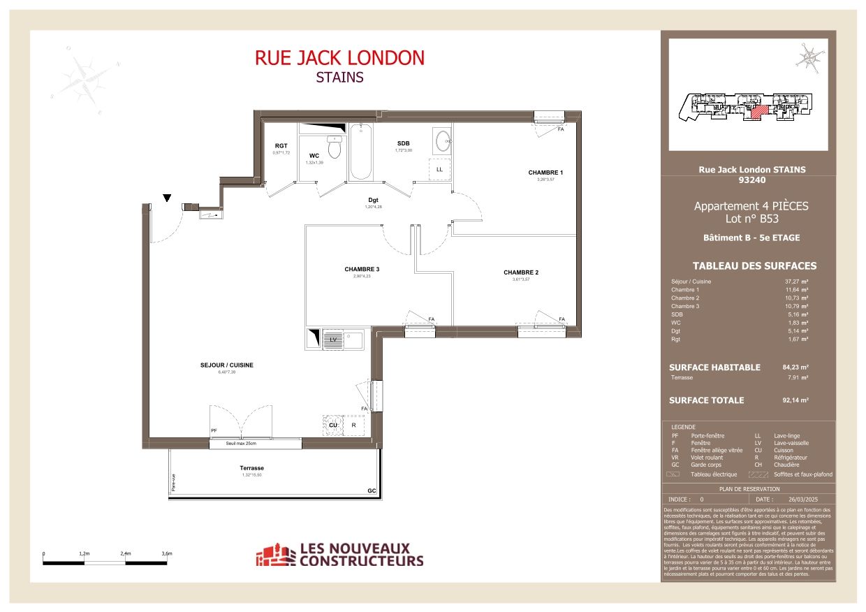 Plan du logement