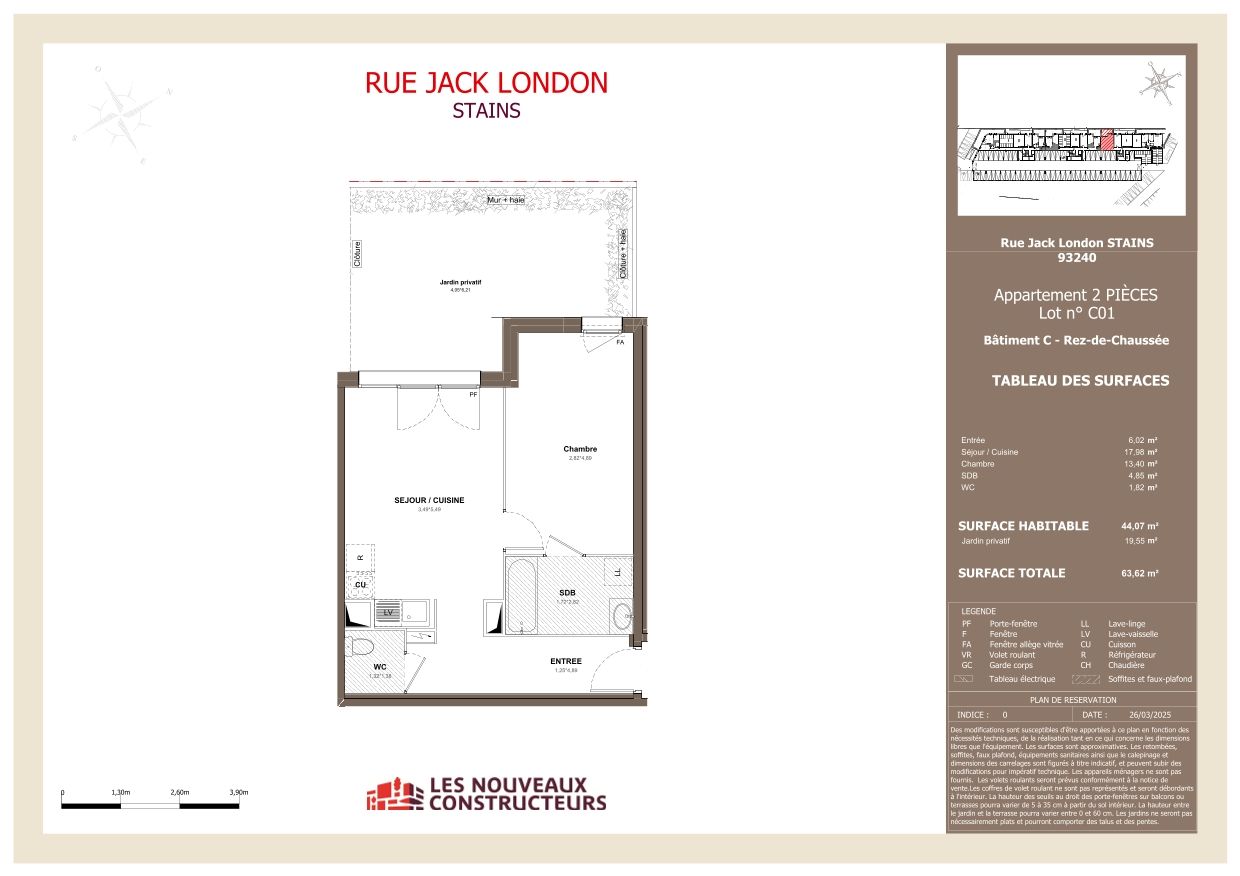 Plan du logement