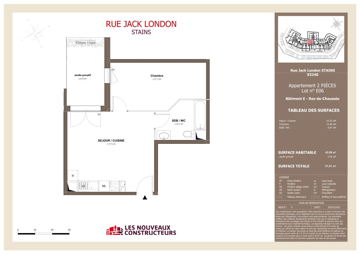 Plan du logement