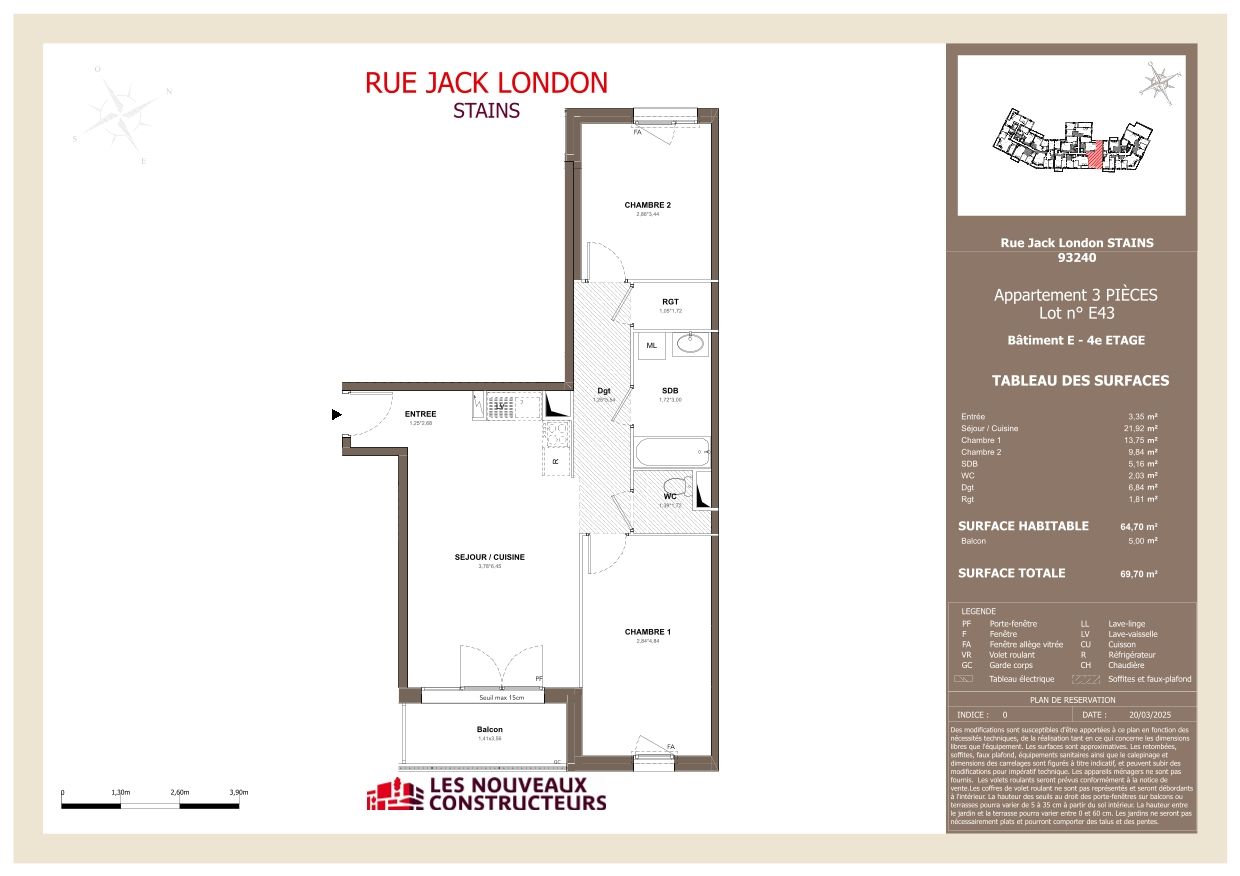 Plan du logement