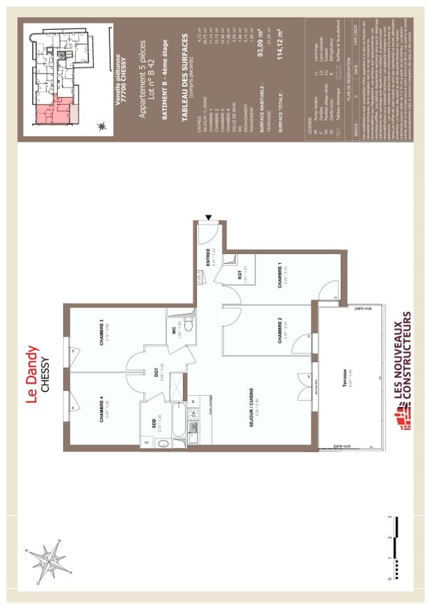 Plan du logement