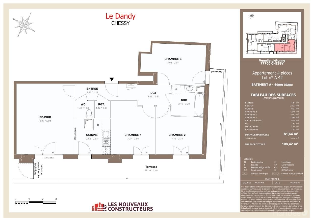 Plan du logement