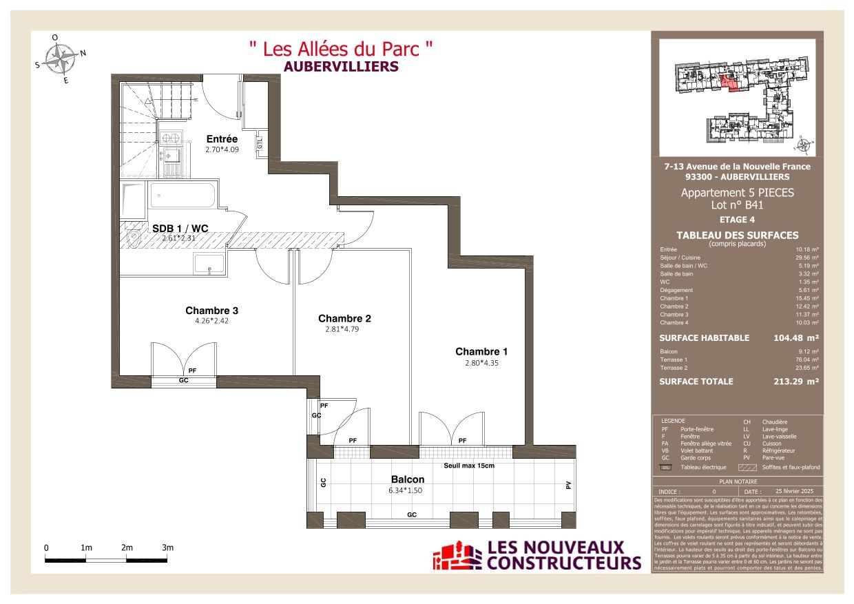Plan du logement