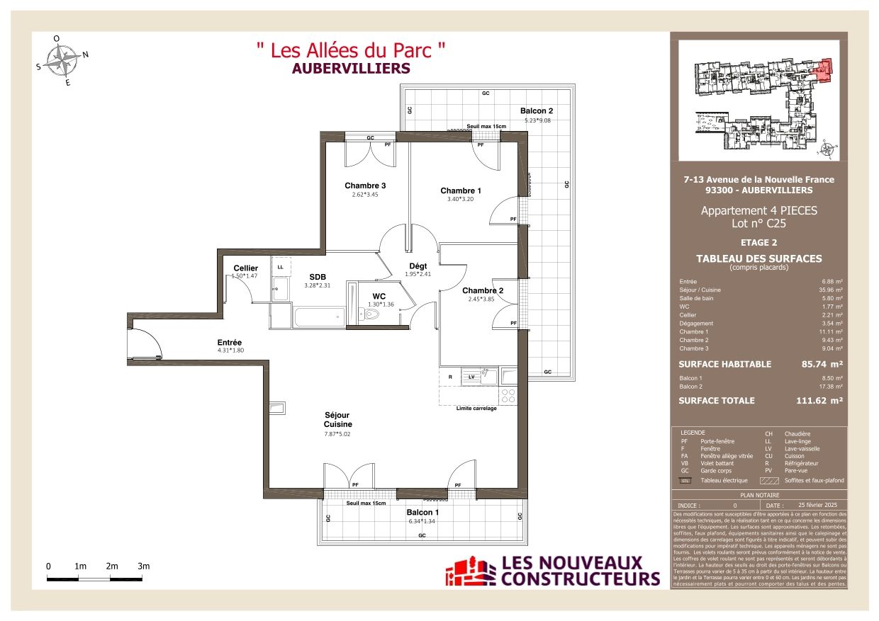Plan du logement
