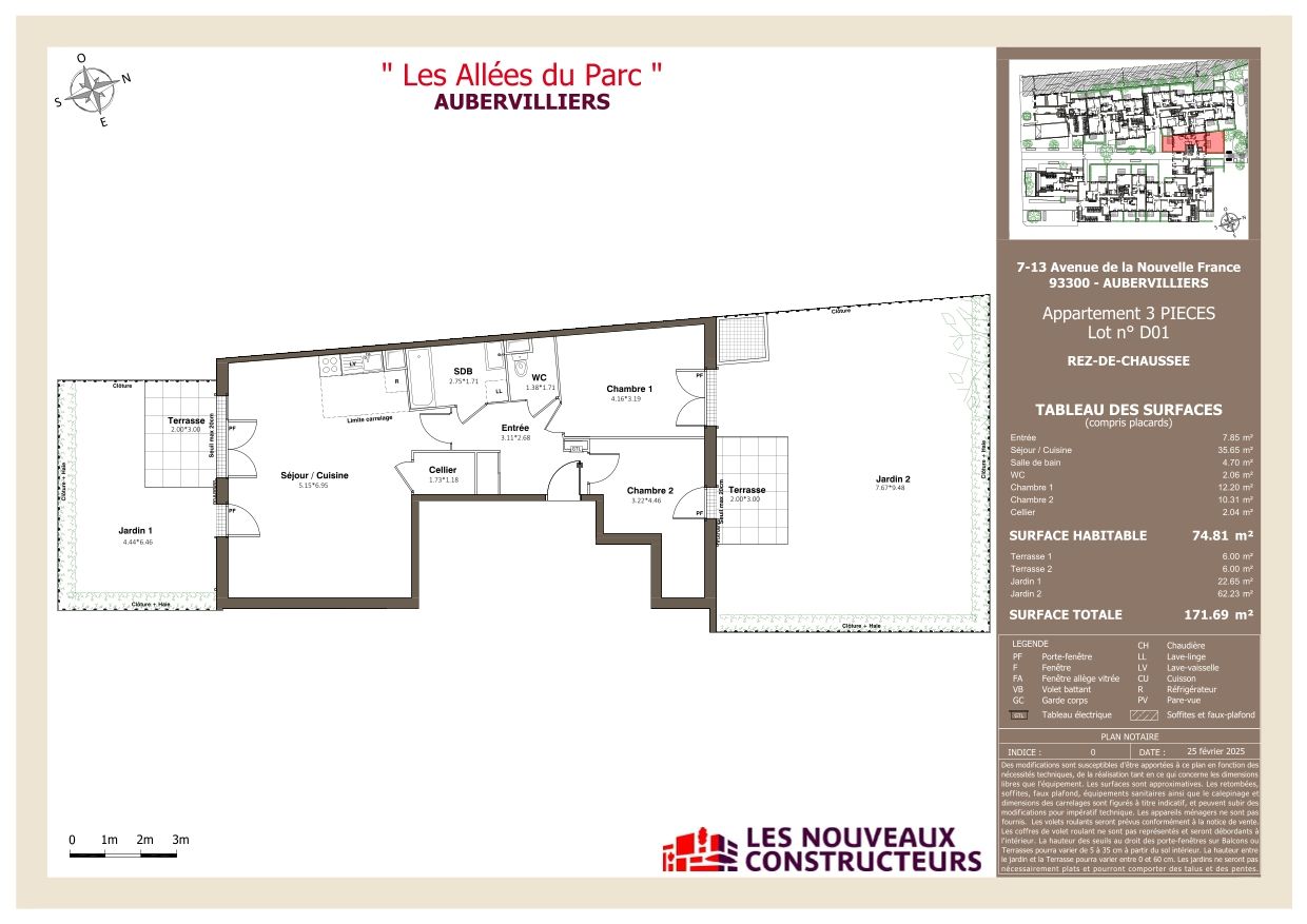 Plan du logement
