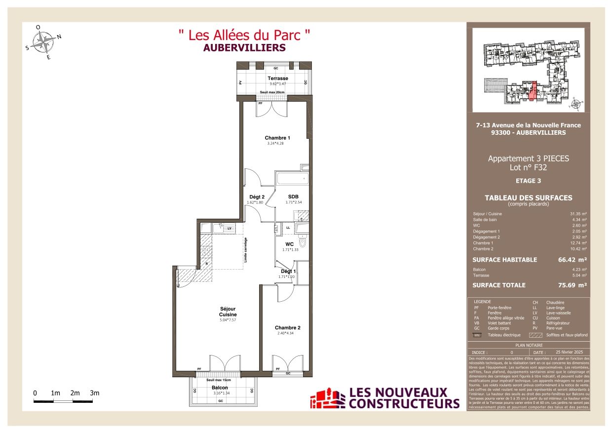 Plan du logement