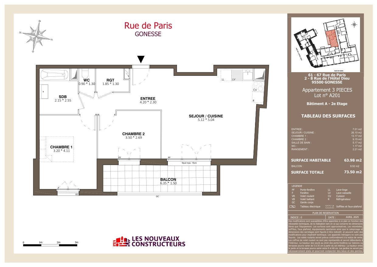 Le Clos du Centre - T3