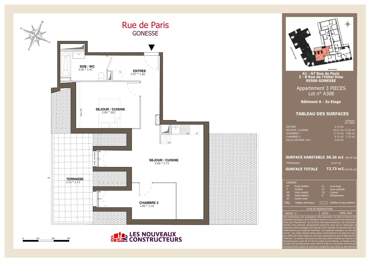 Le Clos du Centre - T3