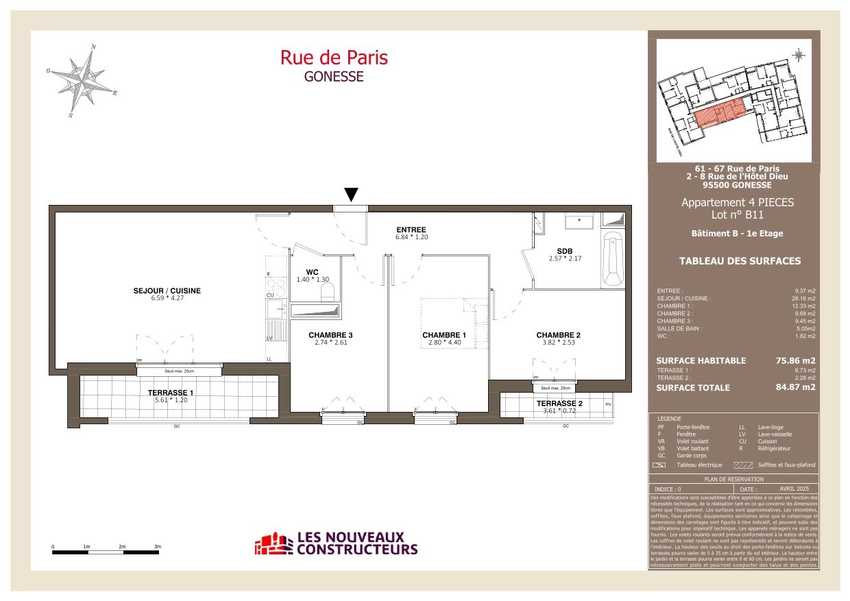 Le Clos du Centre - T4