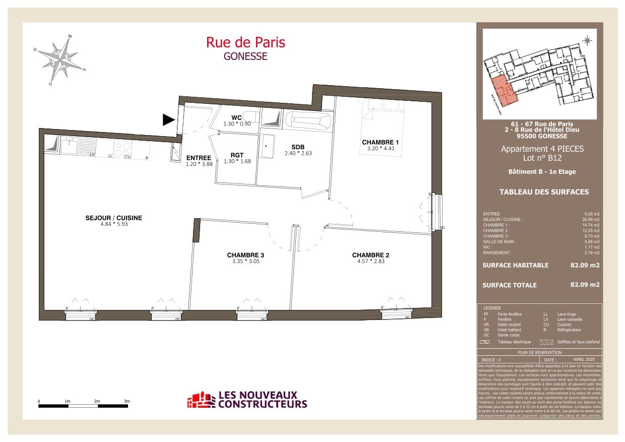 Le Clos du Centre - T4