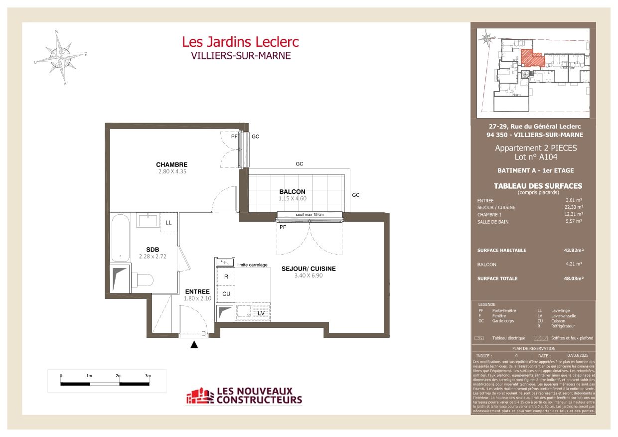 Les Jardins Leclerc - T2