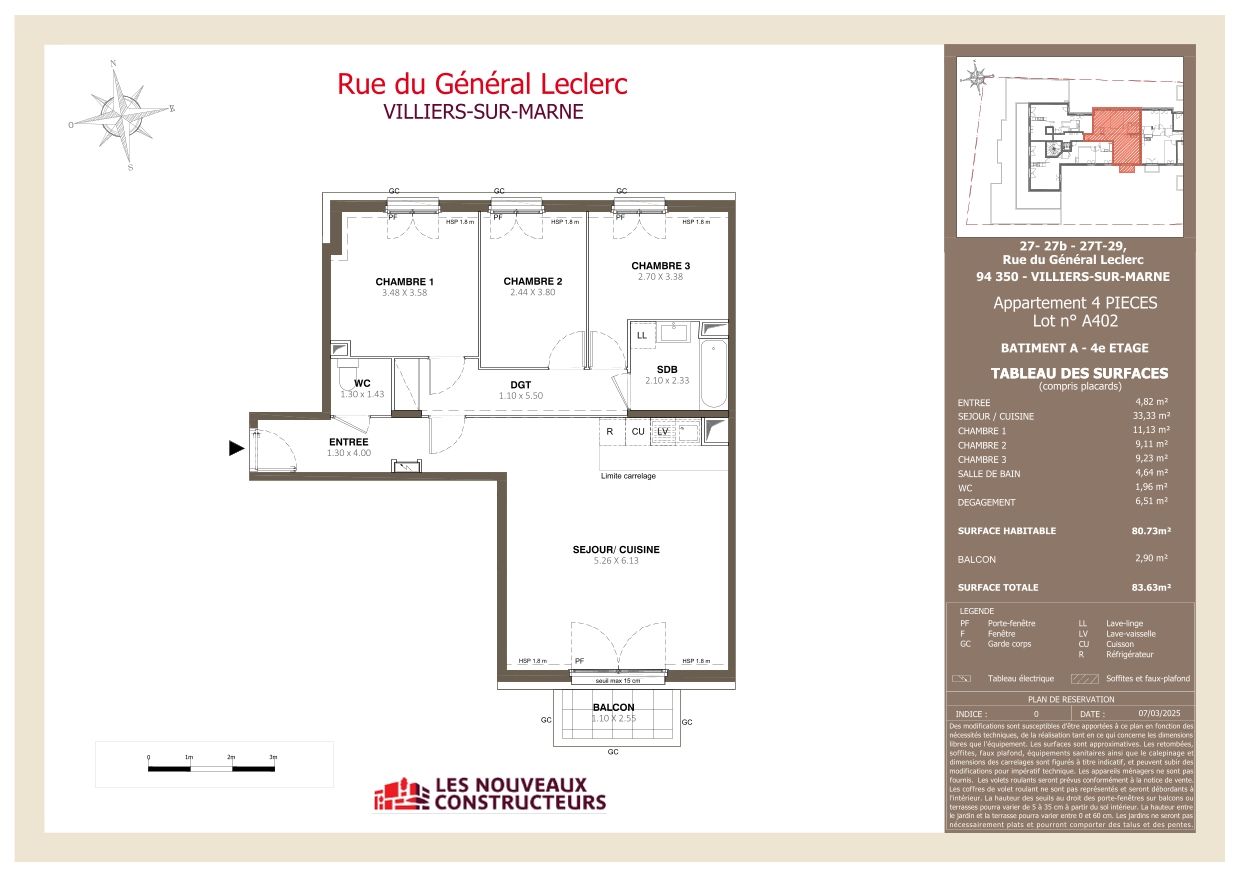 Les Jardins Leclerc - T4