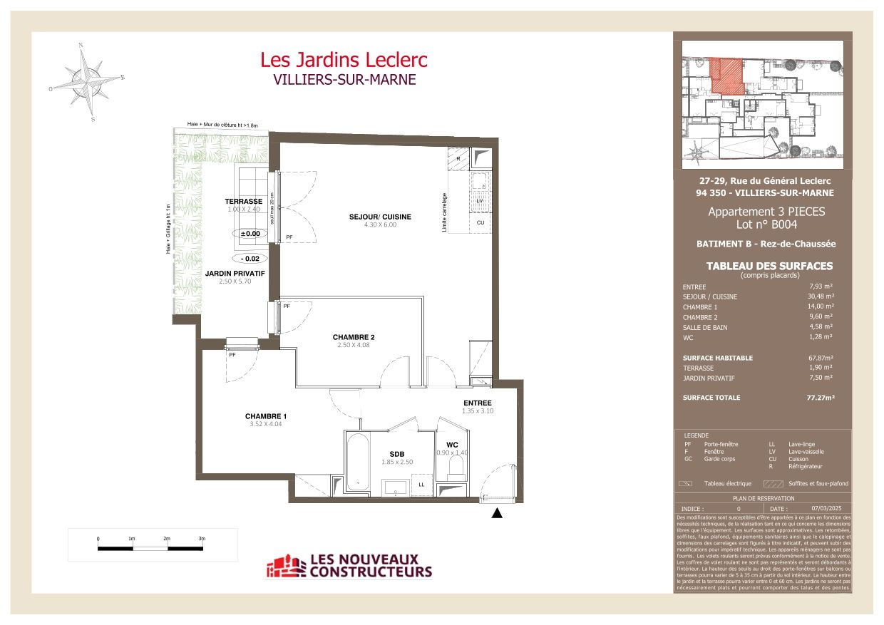 Les Jardins Leclerc - T3