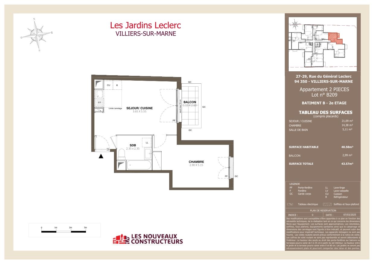 Les Jardins Leclerc - T2