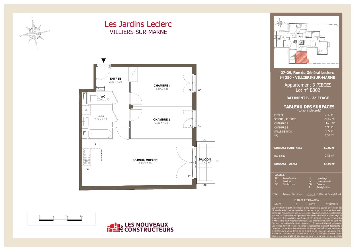 Les Jardins Leclerc - T3