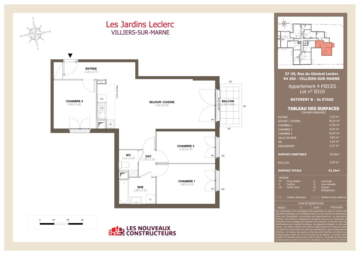 Les Jardins Leclerc - T4