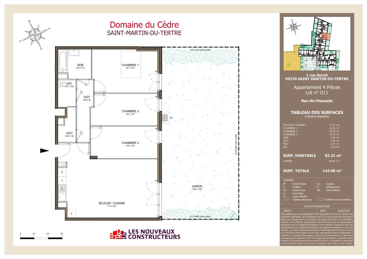 Domaine du Cèdre - T4