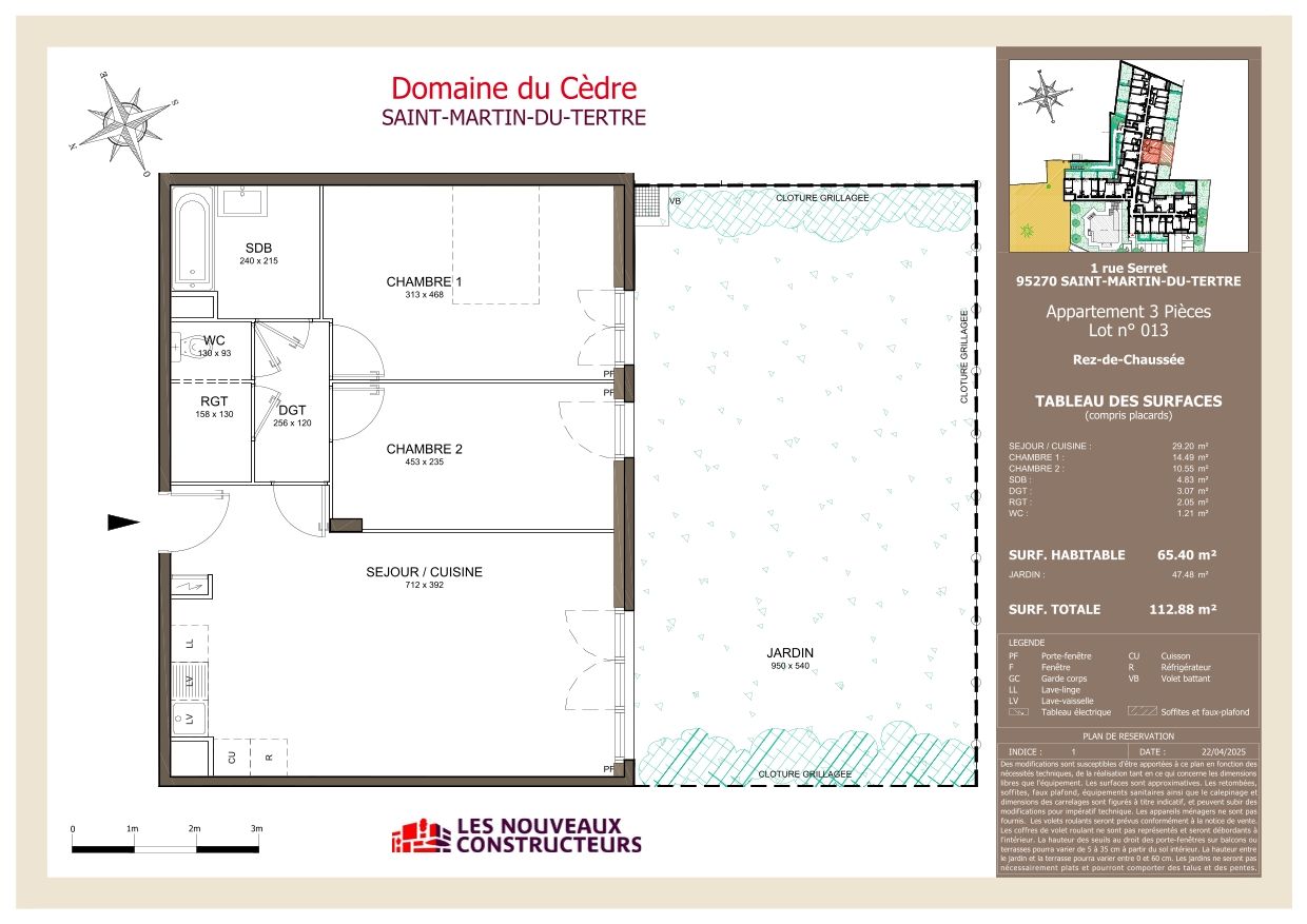 Domaine du Cèdre - T3