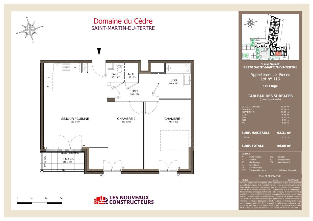 Domaine du Cèdre - T3