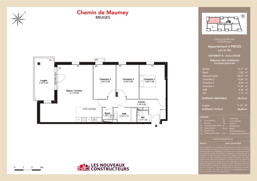 Les Jardins de Maumey - T4