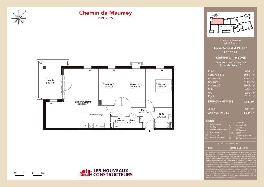Les Jardins de Maumey - T4