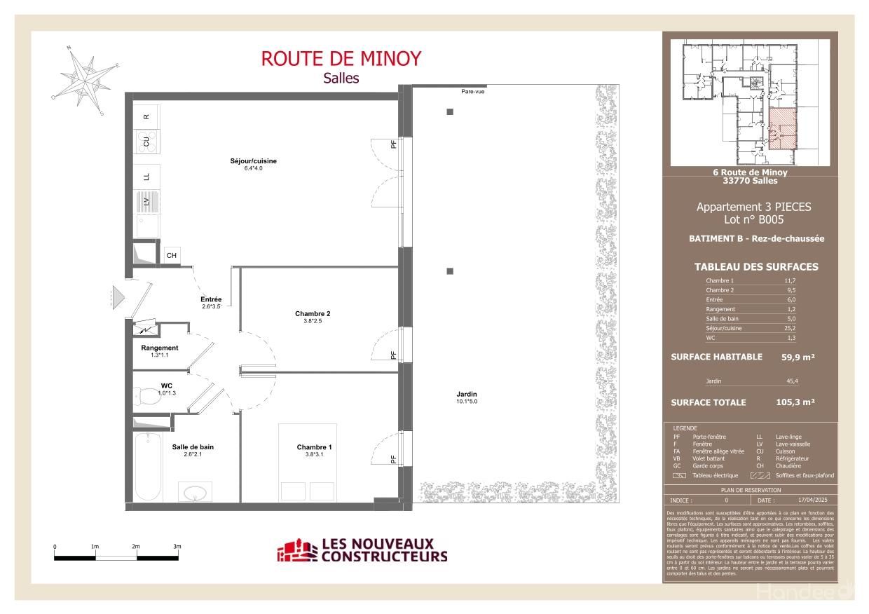 Plan du logement