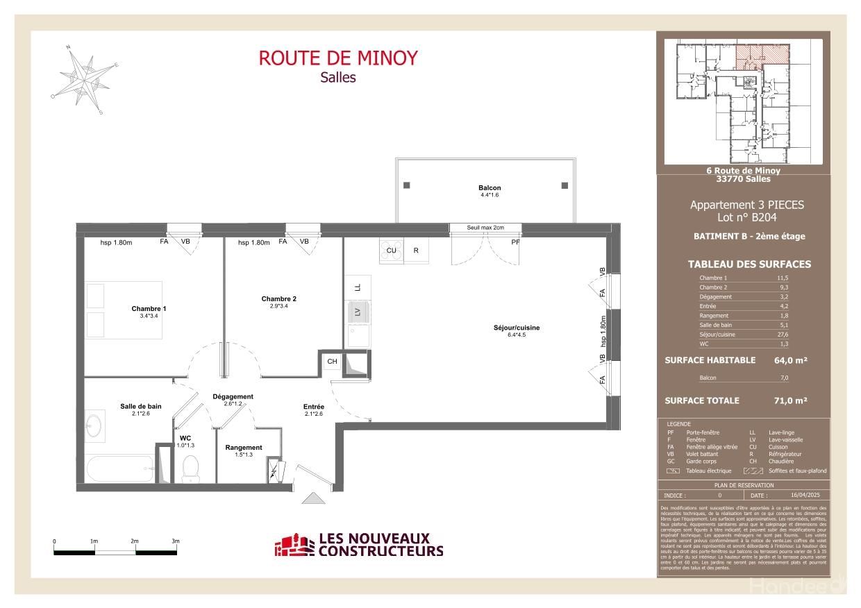 Hameau du Minoy - T3