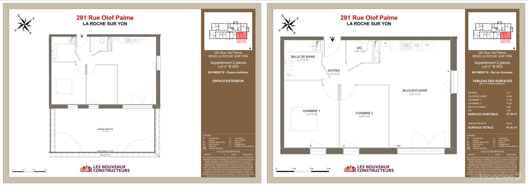 Plan du logement