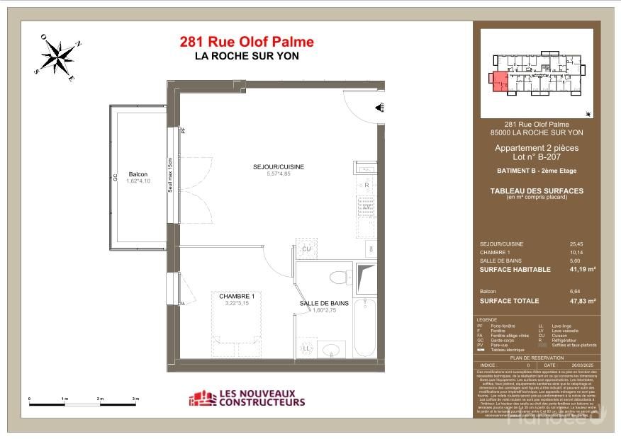 Plan du logement