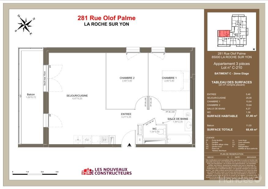 Plan du logement