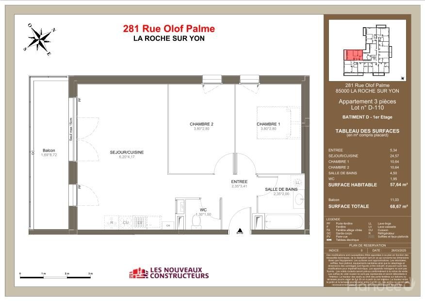 Plan du logement