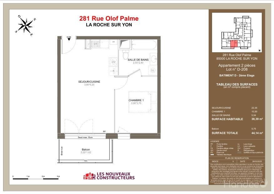 Plan du logement
