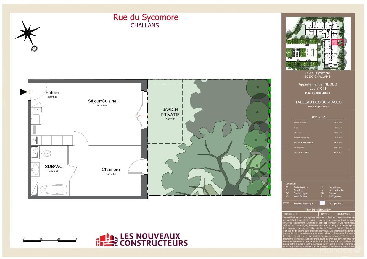 Plan du logement