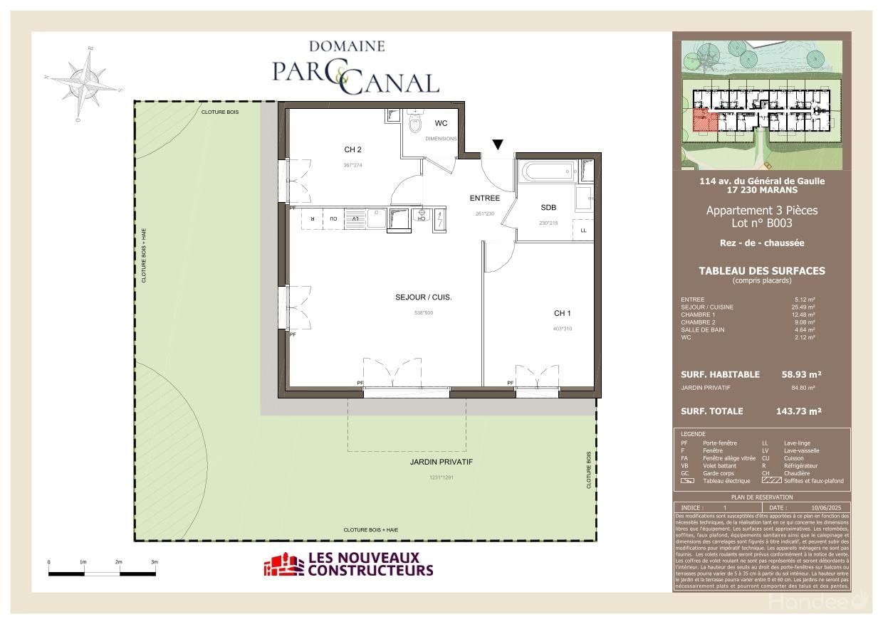 Plan du logement