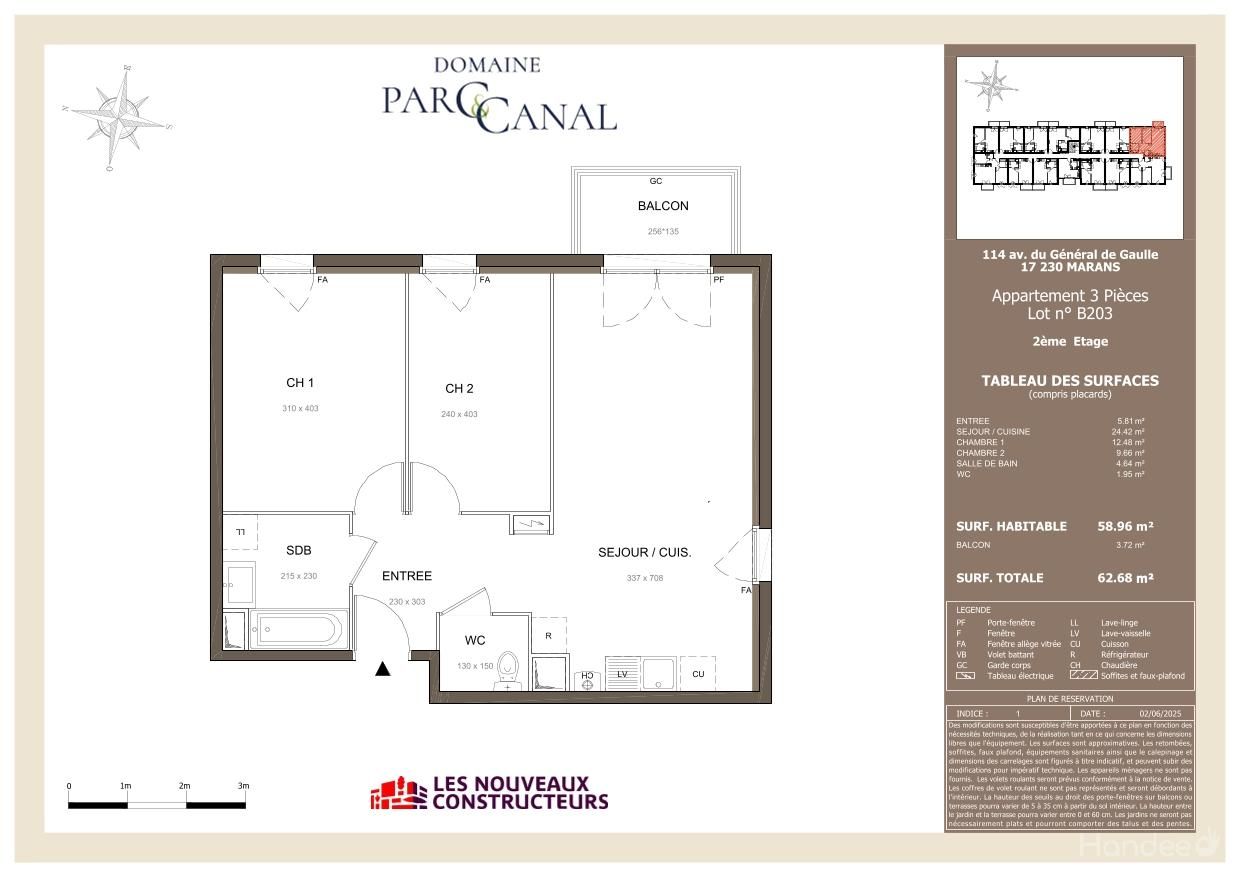 Plan du logement