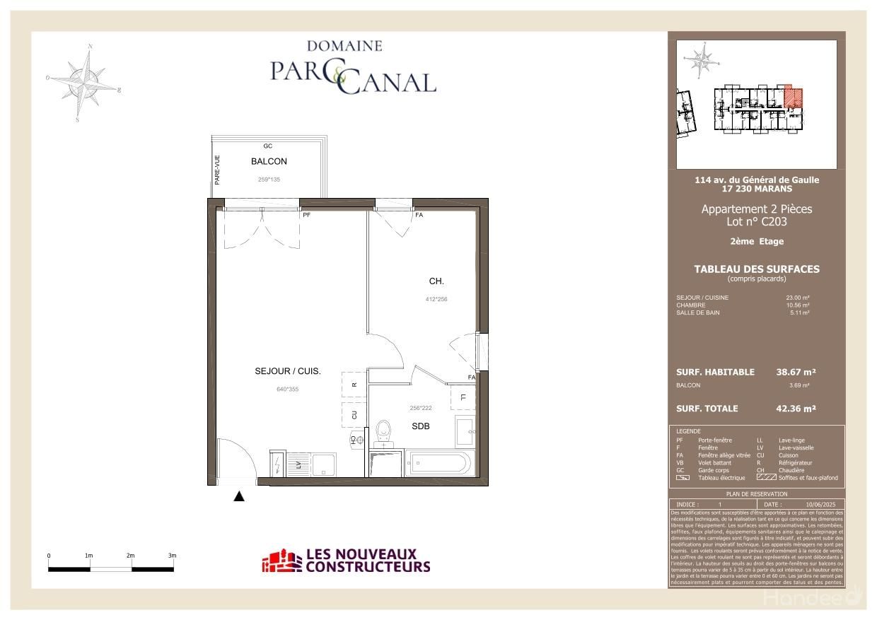 Plan du logement