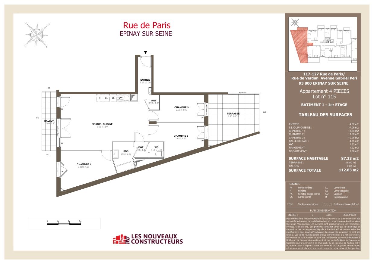 Les Terrasses de Paris - T4