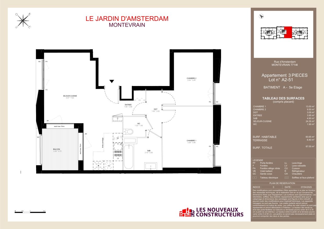 Le Jardin d'Amsterdam - T3