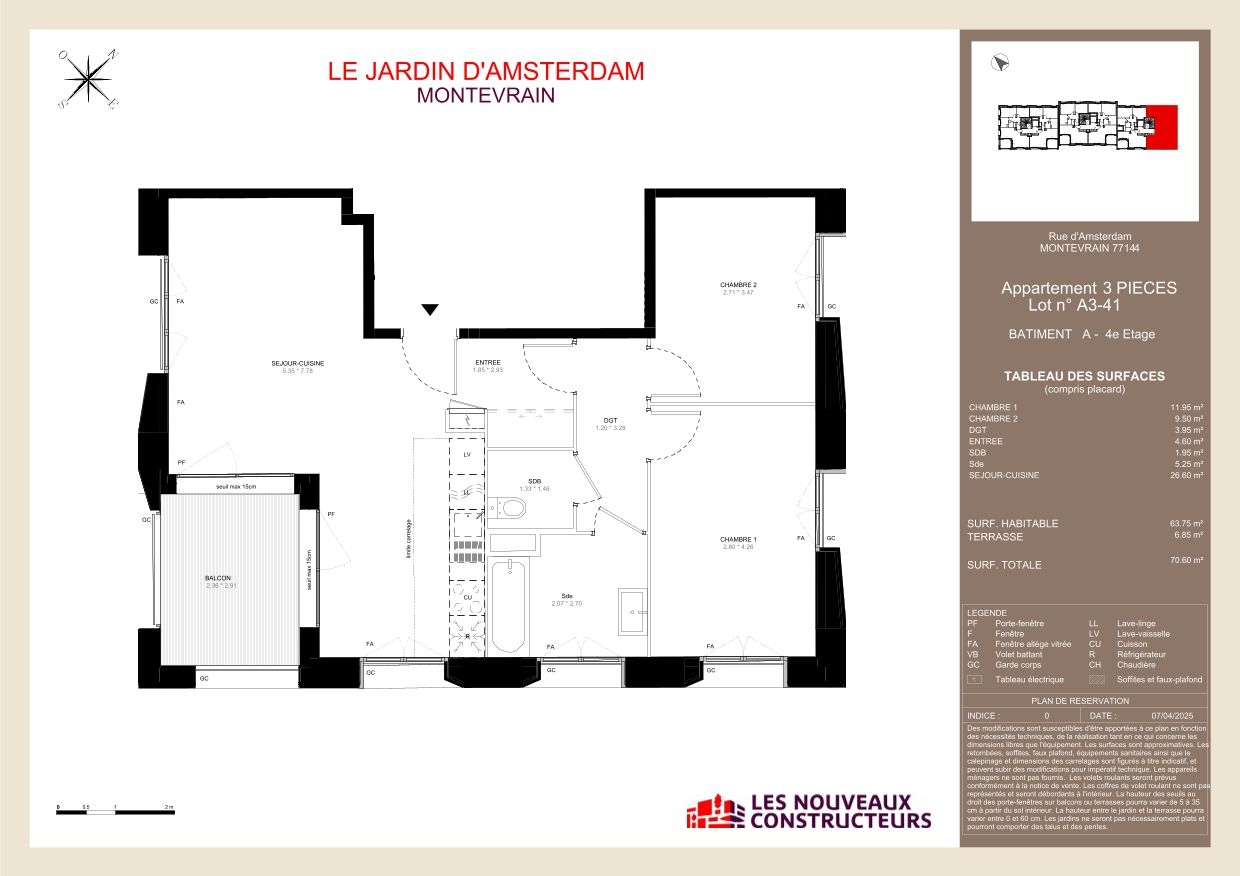 Le Jardin d'Amsterdam - T3