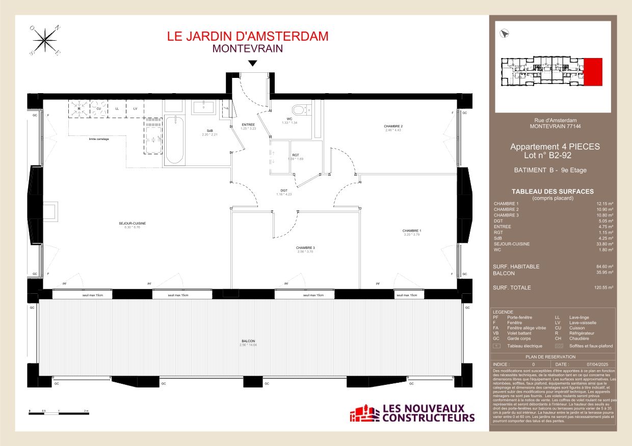 Le Jardin d'Amsterdam - T4