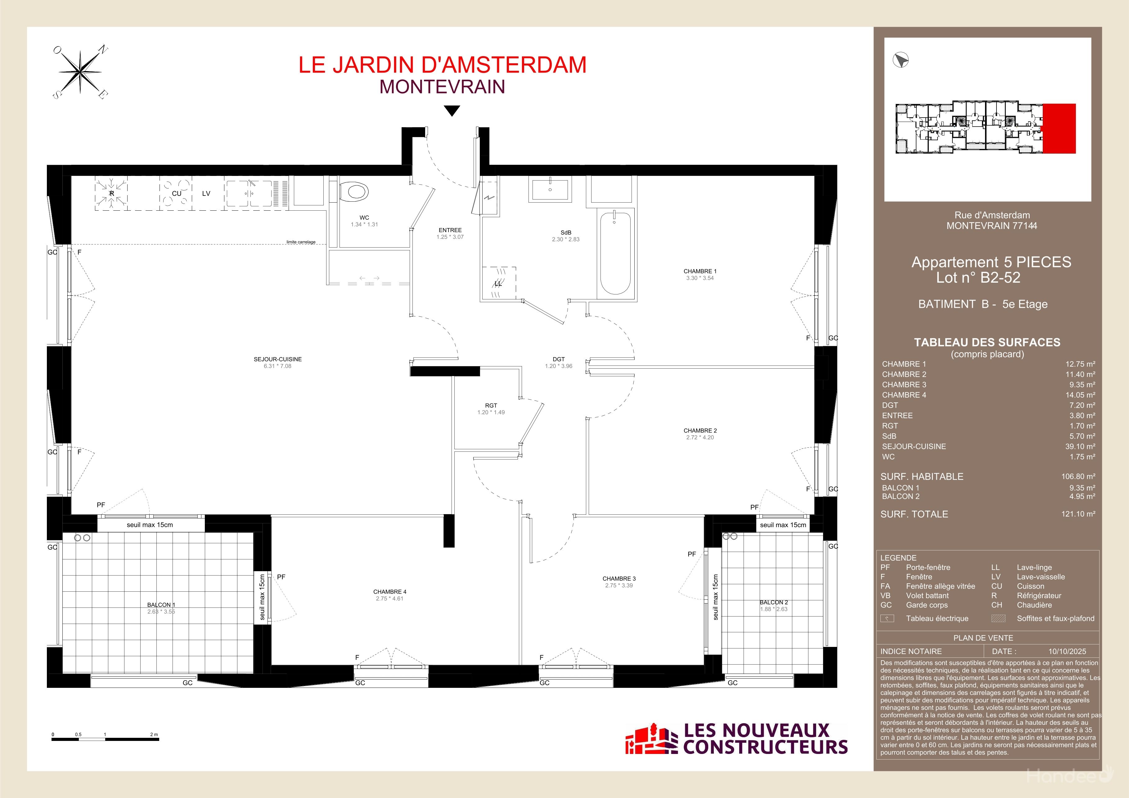 Le Jardin d'Amsterdam - T5