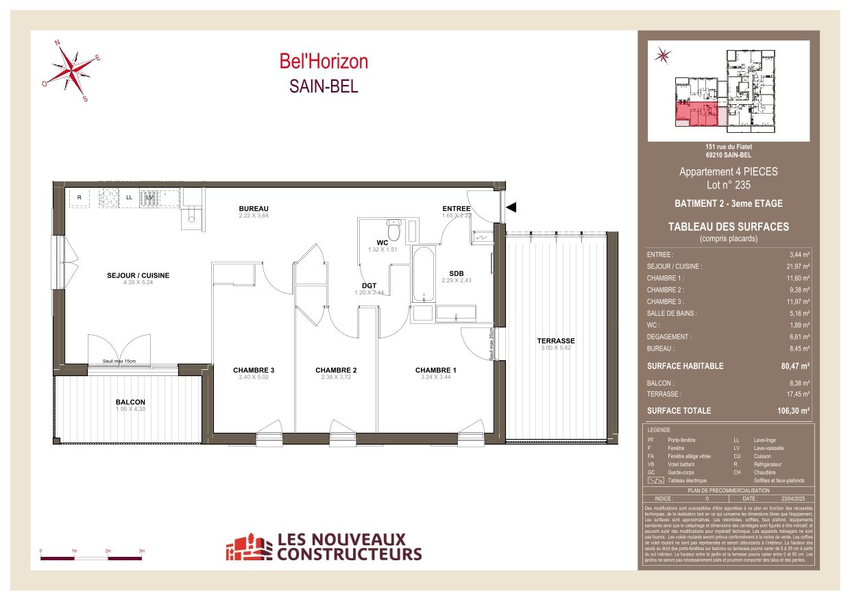 Plan du logement